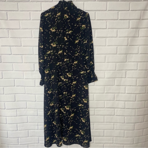 O.P.T Long Sleeve Smock Neck Dress size Extra Large - Picture 6 of 7